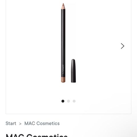 MAC Lip Pencil Oak - kun testet