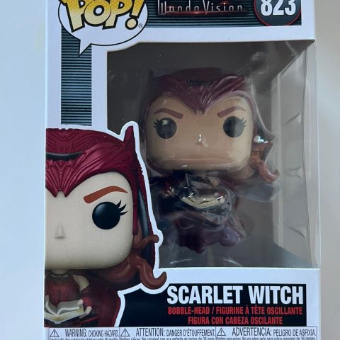 Funko pop! Scarlet Witch Wanda vision.