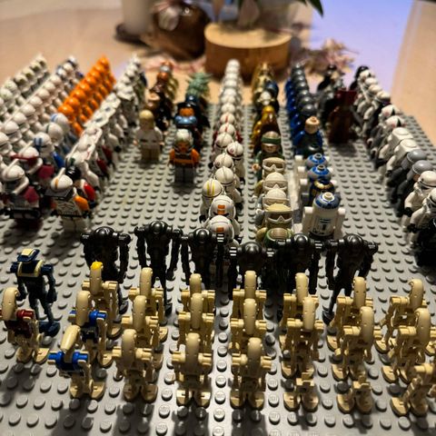 LEGO star wars figurer, stor samling selges samlet - Pris kan diskuteres