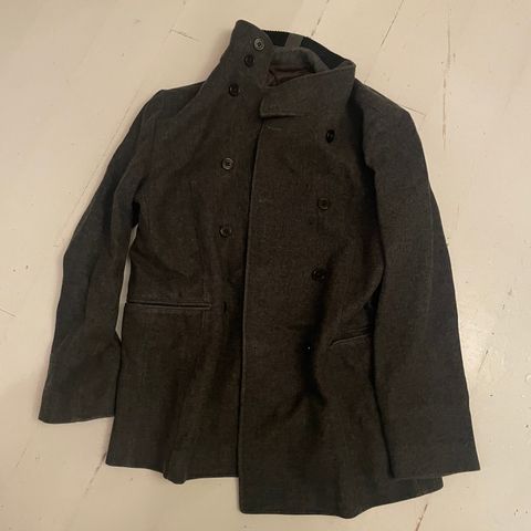 Sportini Italian Italiensk Jakke i Stoff Grå Jacket Grey