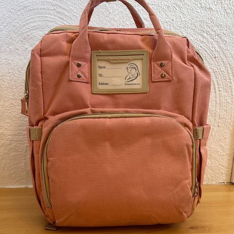 Stellebag / stellesekk (farge rosa)