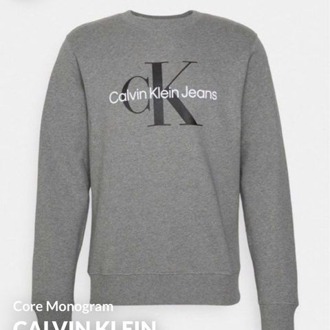 Calvin Klein - Core Monogram Crewneck