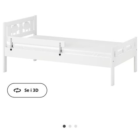 Kritter juniorseng fra IKEA