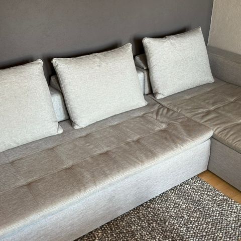 BoConcept Sofa med sjeselong, boc