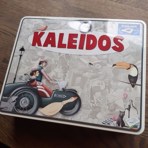 KALEIDOS. NORSK BRETTSPILL.  NYTT OG UBRUKT.