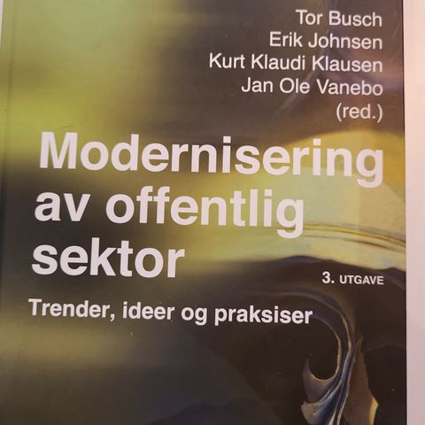 Modernisering av offentlig sektor