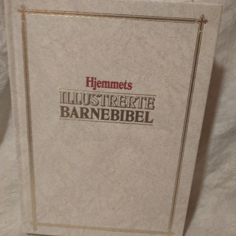 Hjemmets Illustrerte Barnebibel fra 1978