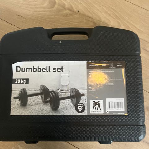 Dumbbell sett 20 kg