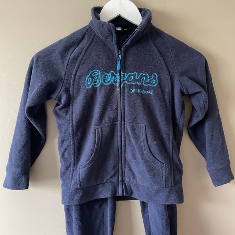 Bergans fleece jakke og bukse str.104