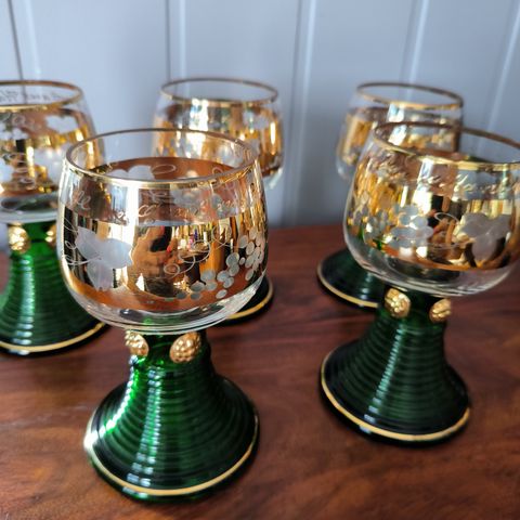 Vintage Rømer glass