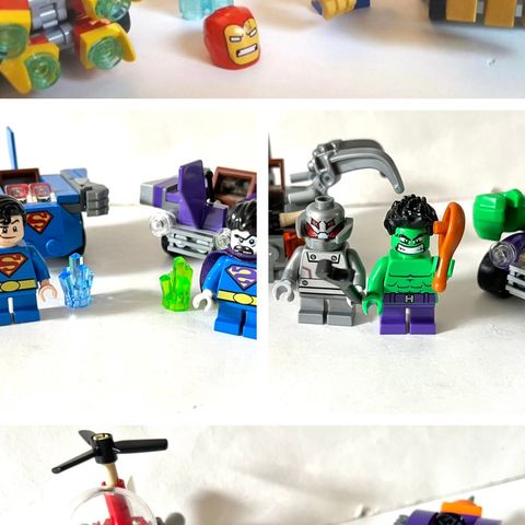 Lego Mighty micros superhelter samling