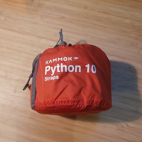 Kammok Python 10 Oppheng til hengekøye