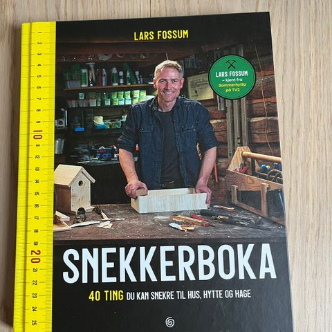 Bok: Snekkerboka (med signatur og personlig hilsen)