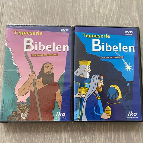 Tegneserie Bibelen Dvd (ubrukt)