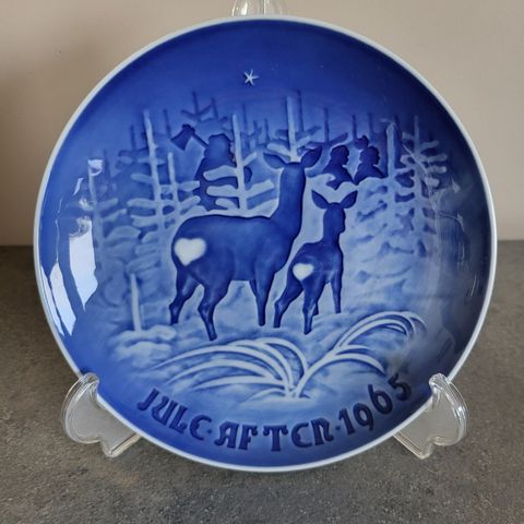 Juleplatter fra Bing og Grøndahl 1965-1980