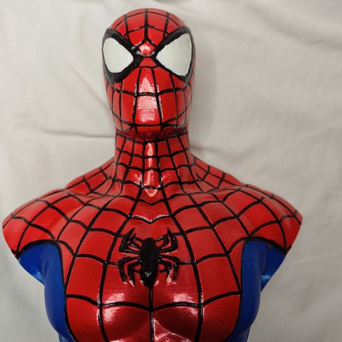 Spiderman byste 3d print