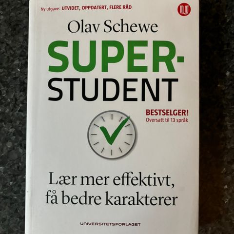 Superstudent av Olav Schewe