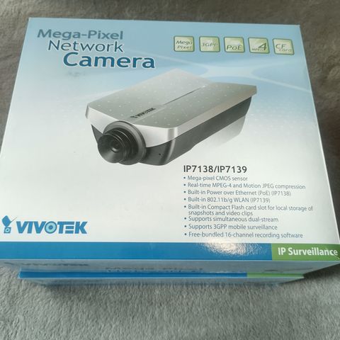 Vivotek IP7138 Megapixel Fixed Network Camera