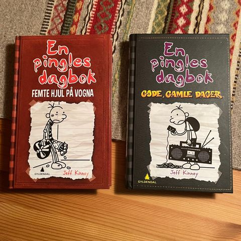 2 En pingles dagbok-bøker