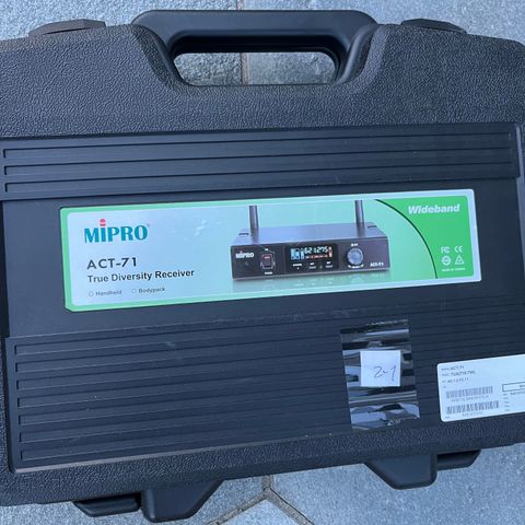 Mipro ACT-707SE Wireless Receiver UHF Pro Audio Multi-Channel System