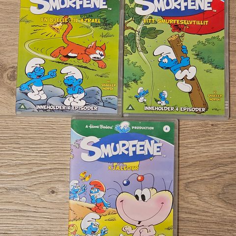 Dvd Smurfene