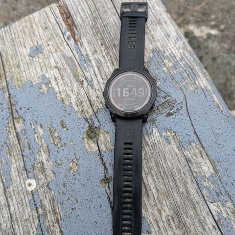 Garmin Fenix 7X Sapphire Solar  DLC m/ ny reim.