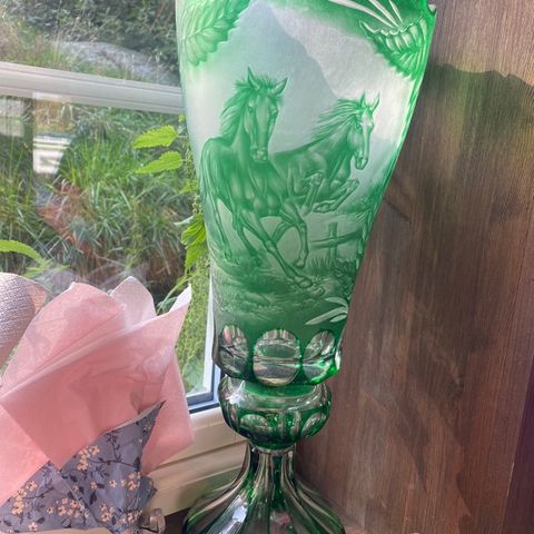 Krystall vase