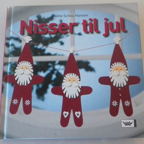 Nisser til jul, julenisser, julebøker, hobbybøker - som ny