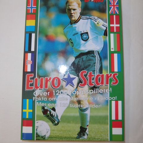 Fotballbok Euro Stars 1997