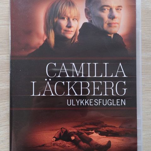 Dvd. Camilla Läckberg. Ulykkesfuglen. Krim/Drama. SVT. Norsk tekst.