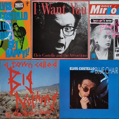 Elvis Costello: Get Happy! + 4 maxi.