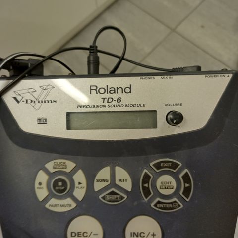 Elektrisk trommesett Roland