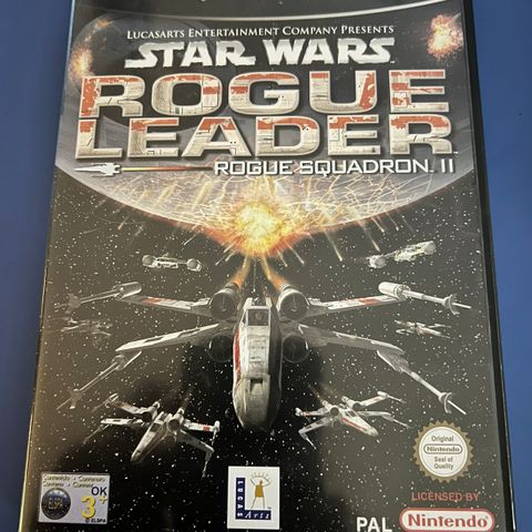 Star Wars Rogue Leader II 2 Rogue Squadron Nintendo Gamecube PAl