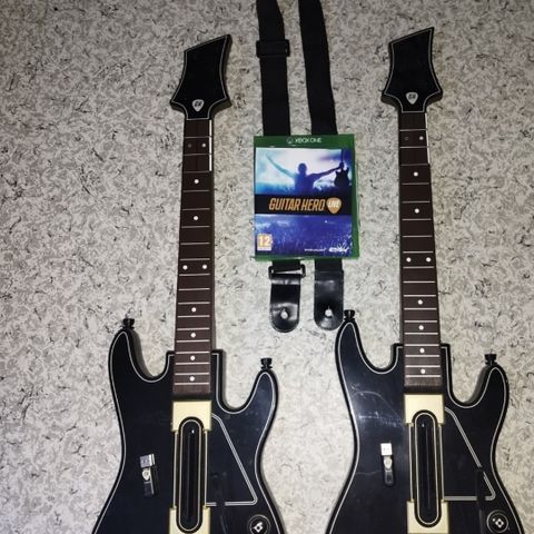 Guitar hero live med 2 gitarer