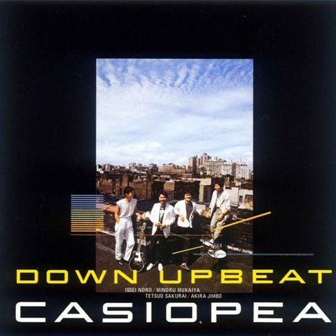 CASIOPEA   -  DOWN UPBEAT - Alfa – 38XA-25 Japan 1984 EX++