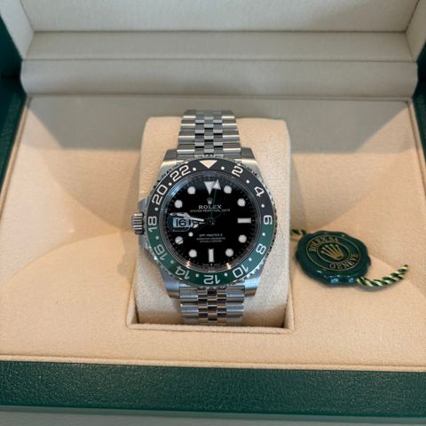 NY Rolex GMT Master II - Sprite / Lefty Jubilee - 126720VTNR - 2024