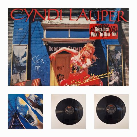 CYNDI LAUPER "SHE'S SO UNUSUAL"