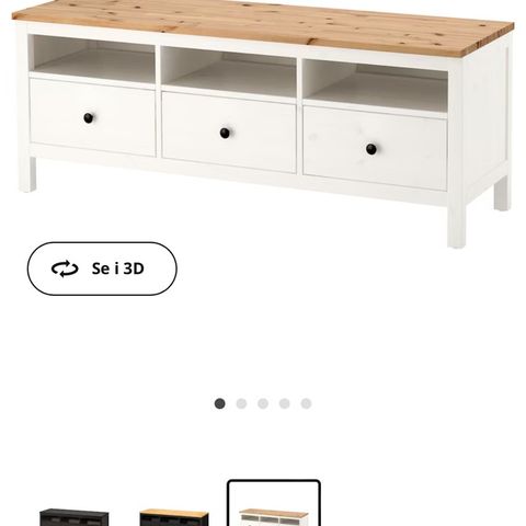 IKEA Hemnes TV benk gis bort