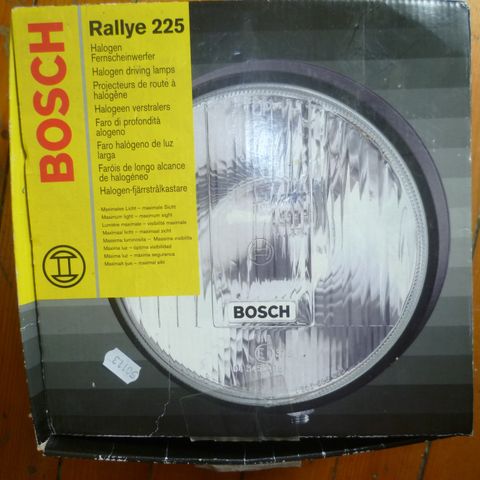 BOSCH  RALLYE 225 m/stensprutdeksel