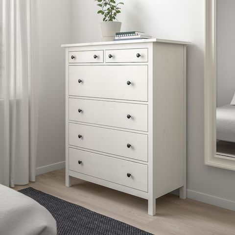 HEMNES 6 skuffer, Kan Leveres