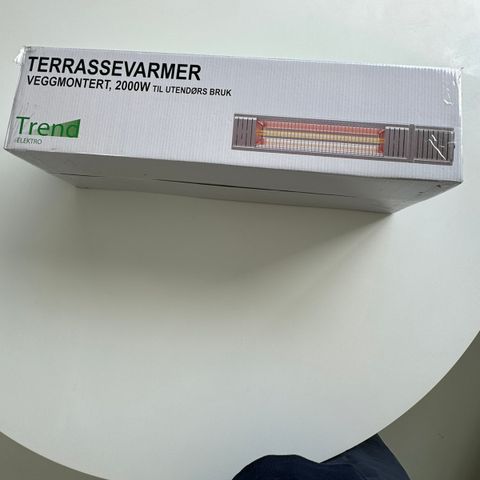 Terrassevarmer 2000W