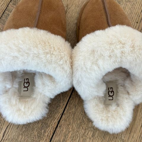 Helt nye Chestnut Uggs tøfler - 36