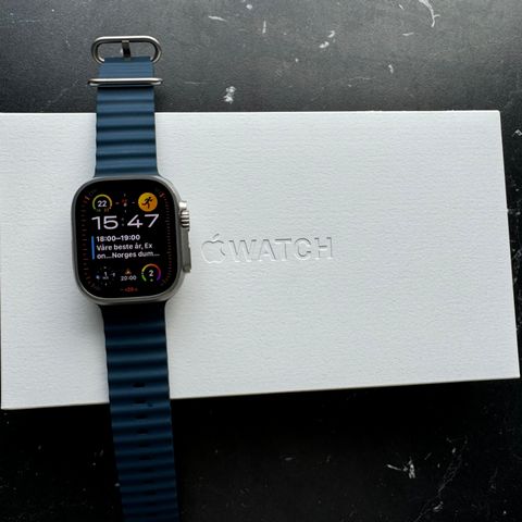 Apple watch ultra 2 ( 1 uke gammel, kvittering fra Telia)