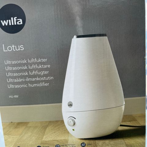 Wilfa Ultrasonisk luftfukter