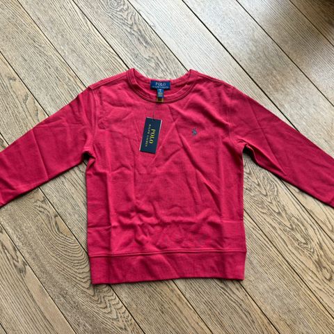 Ny og ubrukt Polo Ralph Lauren Sweatshirt str 8 år