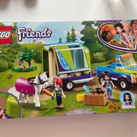 Uåpnet Lego friends Mias hestetransport