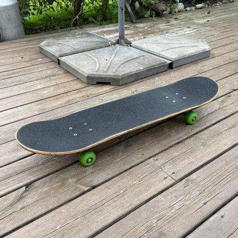 Pent brukt Skateboard