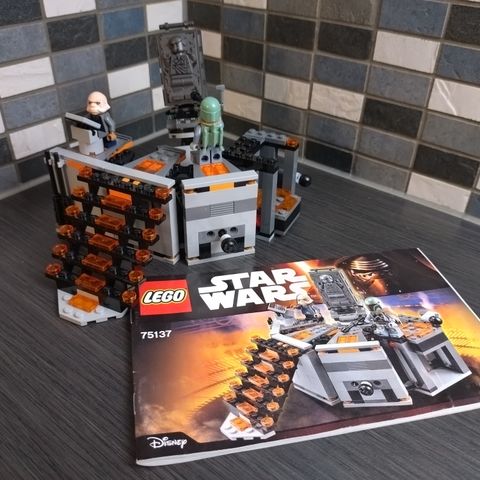 Lego Star Wars 75137 KOMPLETT NÅ MED GRATIS FRAKT