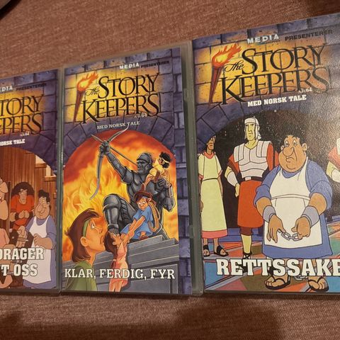 The Story Keepers VHS  (norsk)