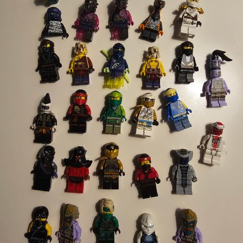 Lego Ninjago figurer pakke